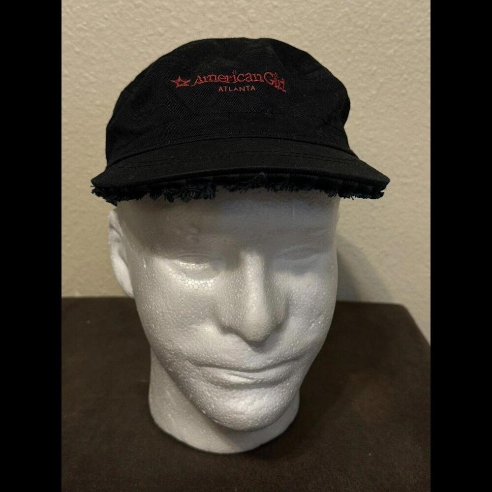 American Girl Atlanta GA Black Ball Cap Hat Adjustable Kids Girls